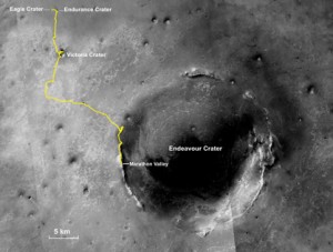 Opportunity Rover's Full Marathon-Length Traverse