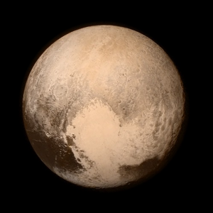 Latest image of Pluto released during the Flyby